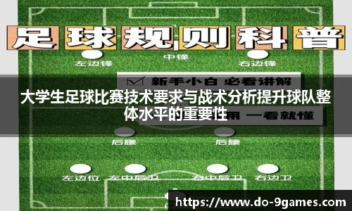 大学生足球比赛技术要求与战术分析提升球队整体水平的重要性